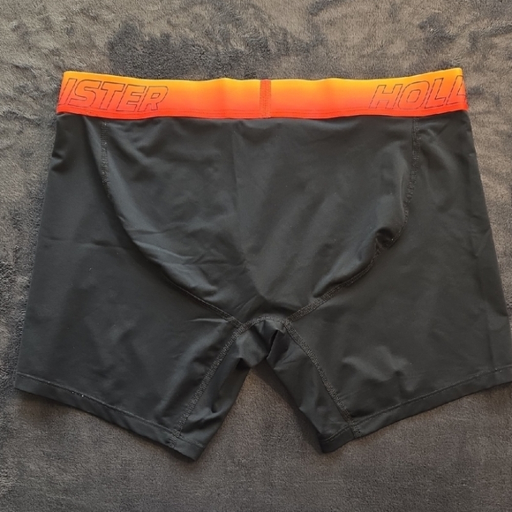 Hollister Black Boxer Briefs with Orange Accents - Picture 4 of 4
